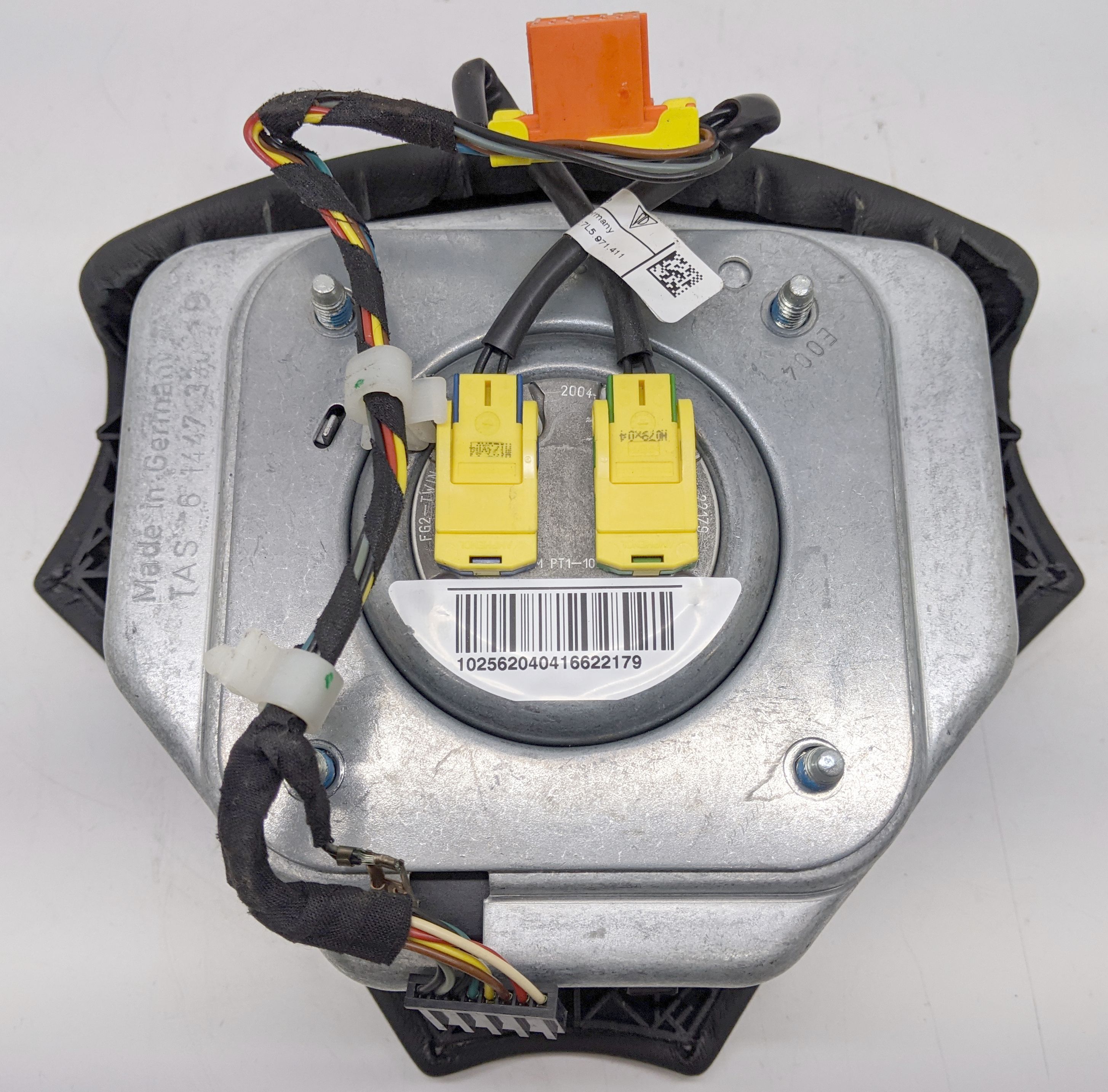 Porsche Cayenne 955 957 Drivers Steering Wheel Airbag Black 2003 to